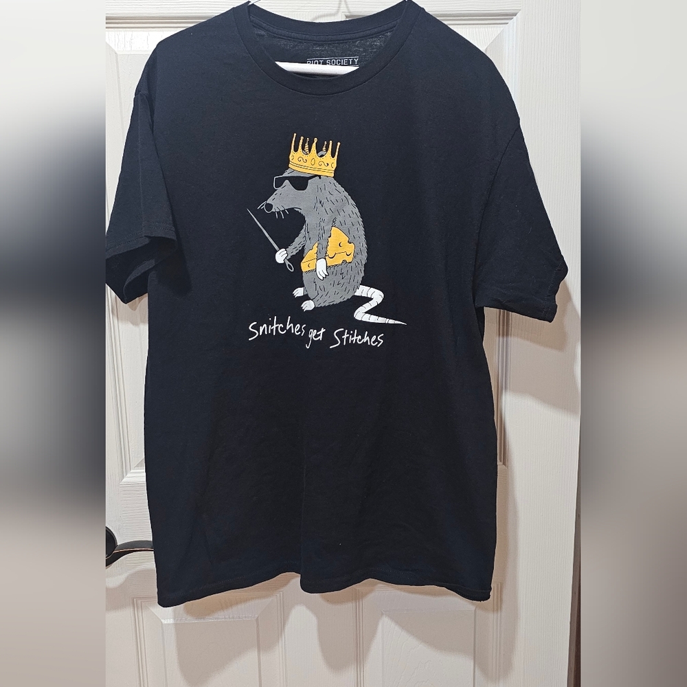 Riot Society Snitches Get Stiches Size L